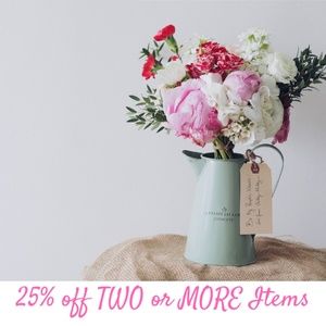 25% Off 2 or more items